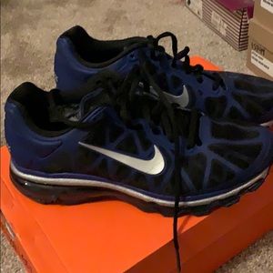 Nike air max 7y black & blue